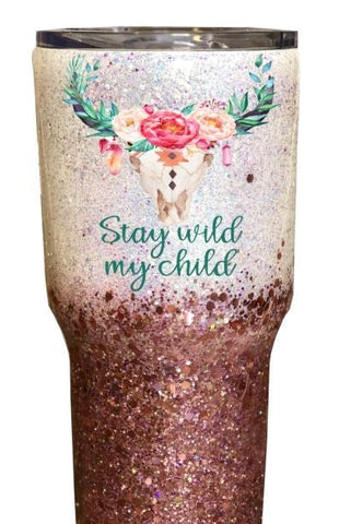 Stay Wild My Child Sublimation Waterslide PNG JPG Sublimation Sweet Tees 