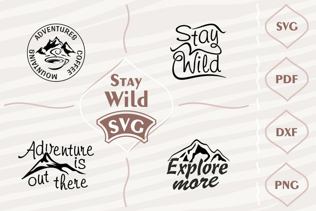 Stay wild SVG bundle SVG Digital Mojito 