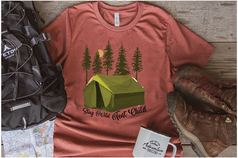 Stay Wild Tent Child Sublimation Sublimation Jagonath Roy 