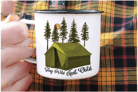 Stay Wild Tent Child Sublimation Sublimation Jagonath Roy 