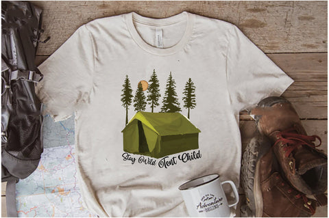 Stay Wild Tent Child Sublimation Sublimation Jagonath Roy 