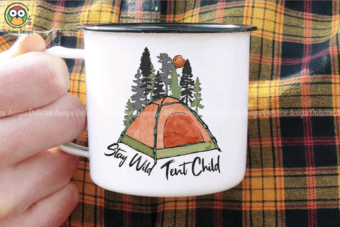 Stay Wild Tent Child Sublimation Sublimation LAM HOANG THUY 