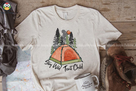 Stay Wild Tent Child Sublimation Sublimation LAM HOANG THUY 