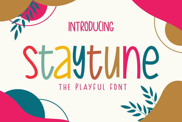 Staytune Font LetterdayStudio 
