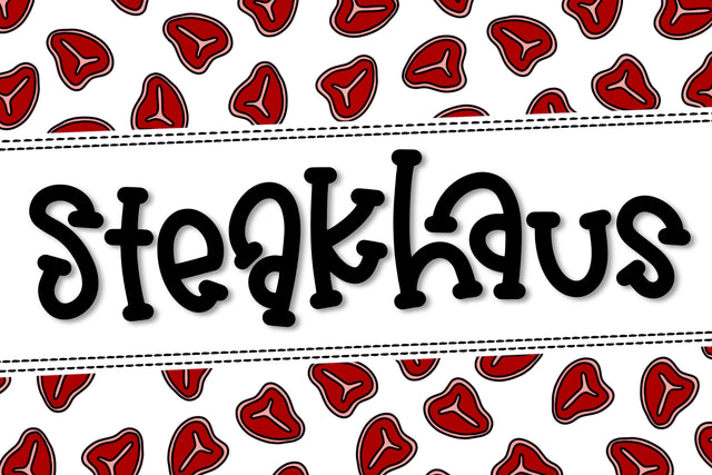 Steakhaus Font Kitaleigh 