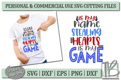Stealing Hearts SVG File, Custom Valentine's SVG Cut File SVG TB Designs 