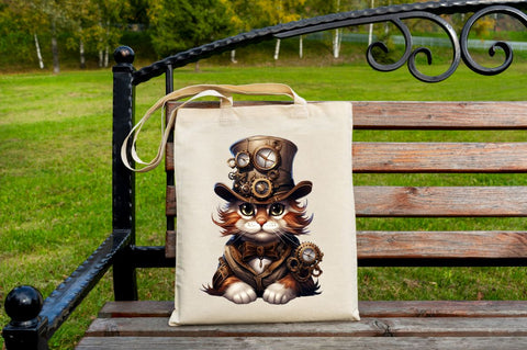 Steampunk Cat Sublimation Clipart Sublimation Regulrcrative 