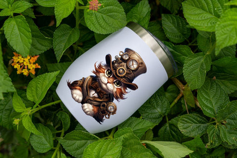 Steampunk Cat Sublimation Clipart Sublimation Regulrcrative 