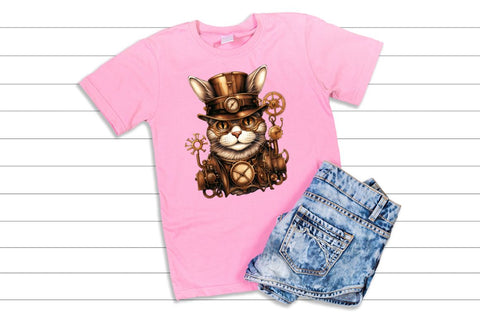 Steampunk Cat Sublimation Clipart Sublimation Regulrcrative 