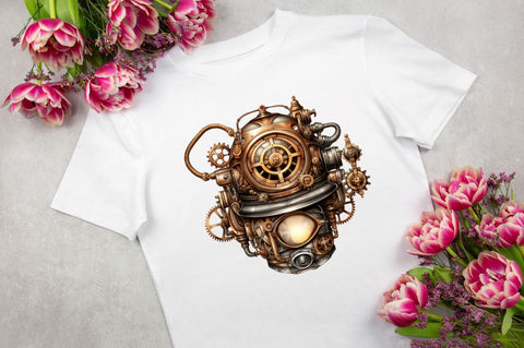 Steampunk Clipart Bundle Sublimation Regulrcrative 