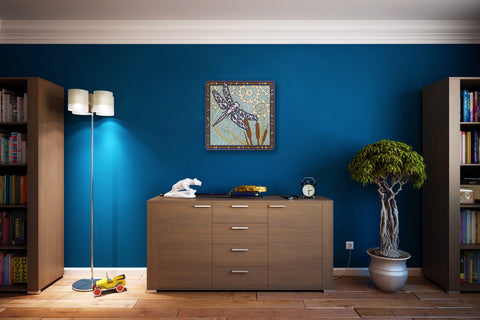 Steampunk Dragonfly and Cattails laser cut files SVG Angel on Empire 