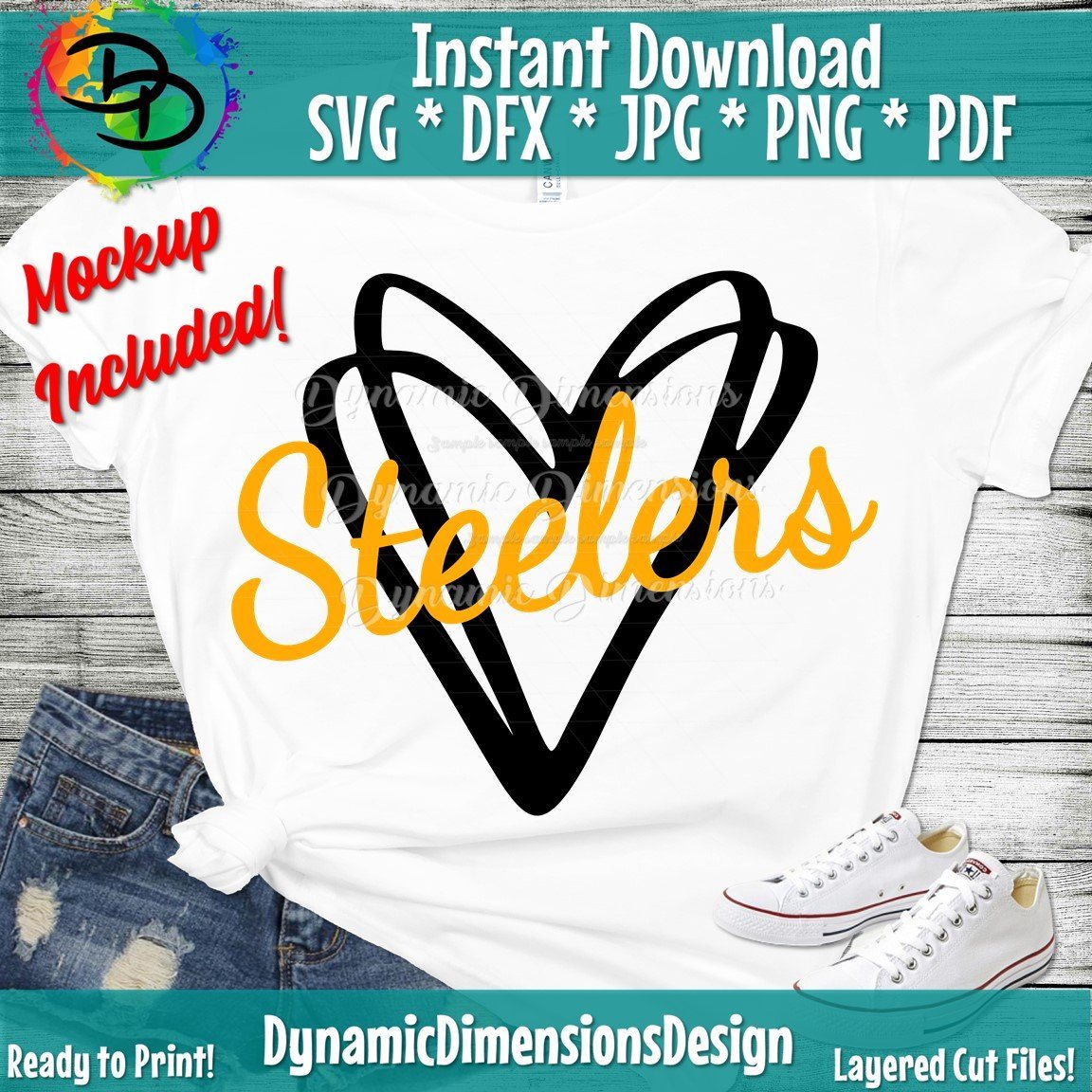 Steelers Rainbow-Kids Shirt-Steelers Womens- Cute Steelers Shirt- PNG, Svg,  Jpg Digital File Shirts, Sublimation, HTV, DTF, Sticker, Cups