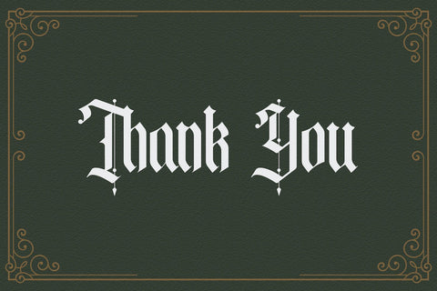 Steffany Wolfeng - Blackletter Font Font StringLabs 