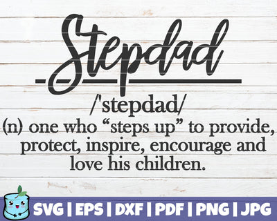 Step Dad Definition SVG MintyMarshmallows 