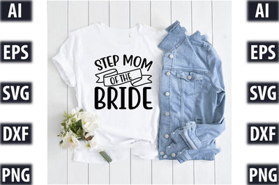step mom of the bride SVG SVGista 