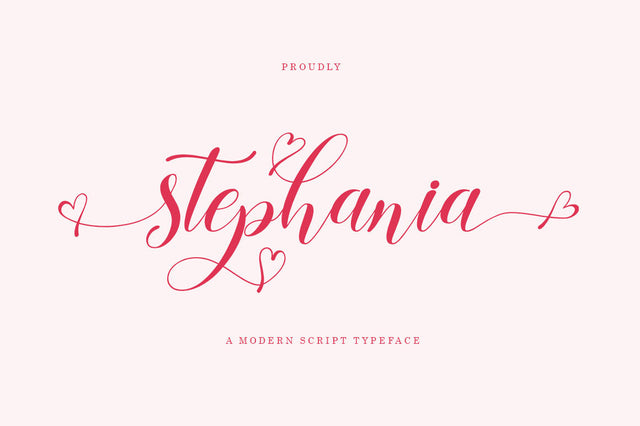 Stephania Font Black Studio 