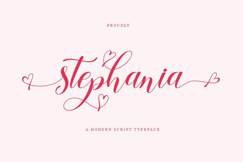 Stephania Font Black Studio 