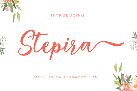 Stepira Font gatype 