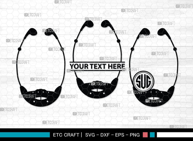 Stethoscope Monogram, Stethoscope Silhouette, Stethoscope SVG, Nurse Stethoscope Svg, Doctor Stethoscope Svg, Medical Icons Svg, SB00158 SVG ETC Craft 