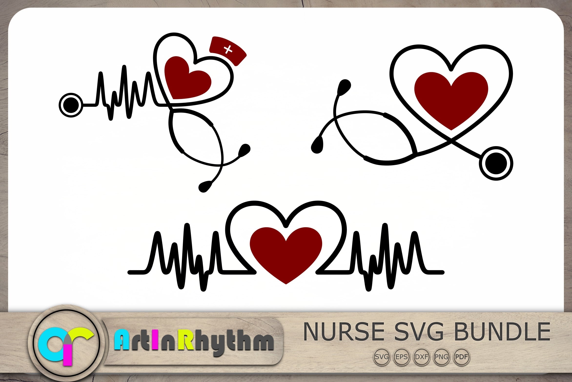 Nurse practitioner svg bundle - So Fontsy