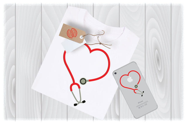 Stethoscope SVG Files for Cricut Designs | Medical SVG Files SVG My Sew Cute Boutique 