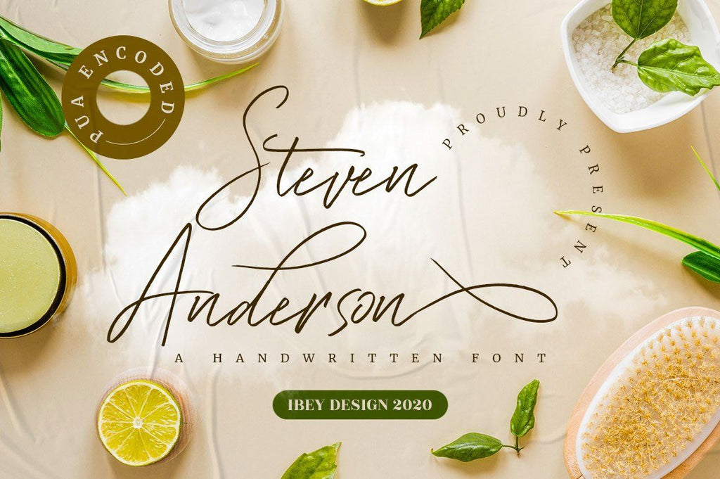 Steven Anderson - Authentic Handwriting - So Fontsy