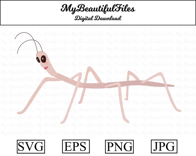 Stick Bug - Animal SVG MyBeautifulFiles 