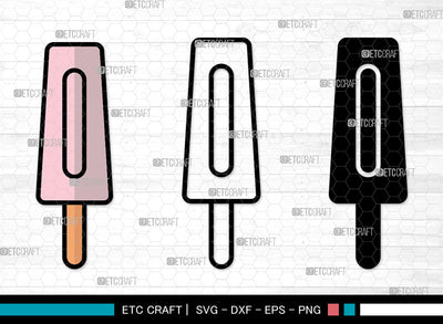 Stick Ice Cream Icons Color, Ice Cream Svg, Sweet Ice Cream Svg, Ice creams, Ice Lolly, Ice Cream Bundle, Icon Bundle, Svg Cut File, Dxf, Eps, Png, SVG ETC Craft 