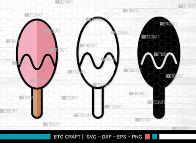 Stick Ice Cream Icons Color, Ice Cream Svg, Sweet Ice Cream Svg, Ice creams, Ice Lolly, Ice Cream Bundle, Icon Bundle, Svg Cut File, Dxf, Eps, Png, SVG ETC Craft 