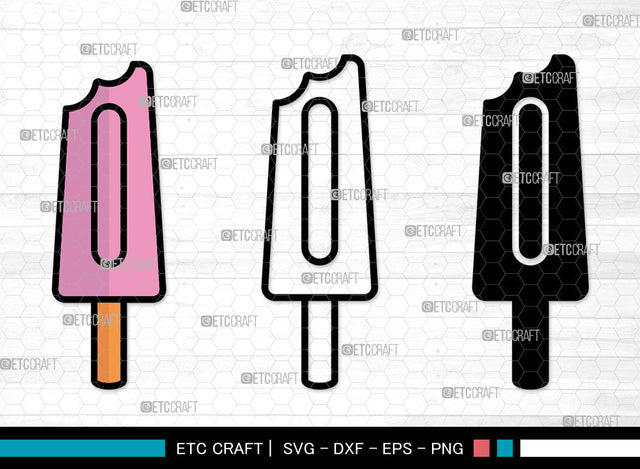 Stick Ice Cream Icons Color, Ice Cream Svg, Sweet Ice Cream Svg, Ice creams, Ice Lolly, Ice Cream Bundle, Icon Bundle, Svg Cut File, Dxf, Eps, Png, SVG ETC Craft 