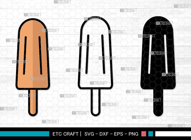 Stick Ice Cream Icons Color, Ice Cream Svg, Sweet Ice Cream Svg, Ice creams, Ice Lolly, Ice Cream Bundle, Icon Bundle, Svg Cut File, Dxf, Eps, Png, SVG ETC Craft 