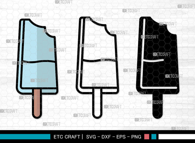 Stick Ice Cream Icons Color, Ice Cream Svg, Sweet Ice Cream Svg, Ice creams, Ice Lolly, Ice Cream Bundle, Icon Bundle, Svg Cut File, Dxf, Eps, Png, SVG ETC Craft 