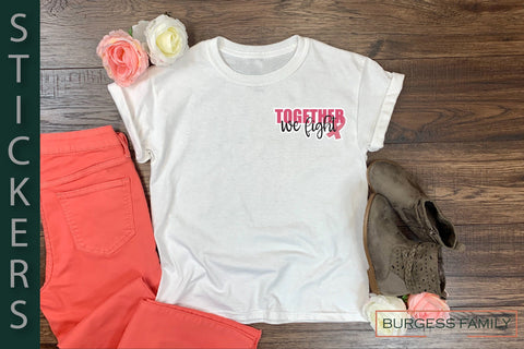 Sticker Bundle Cancer Awareness SVG Burgess Family Design 