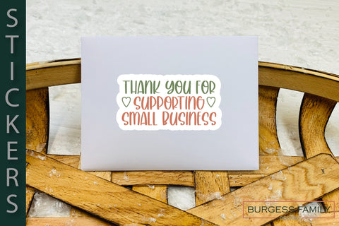 Sticker Bundle Small Business Vol III SVG Burgess Family Design 