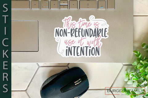 Sticker Bundle Wellness SVG Burgess Family Design 