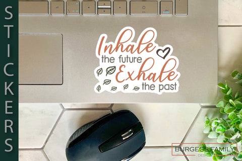 Sticker bundle Yoga SVG Burgess Family Design 