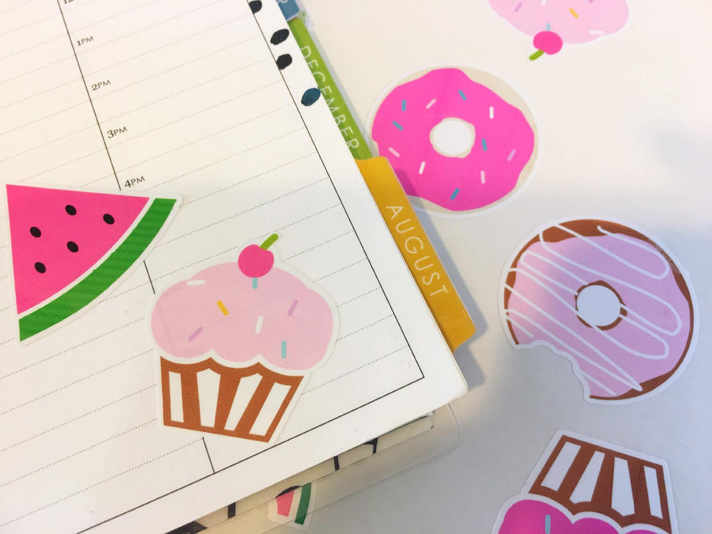 Cute stickers Printable SVG for planners - So Fontsy