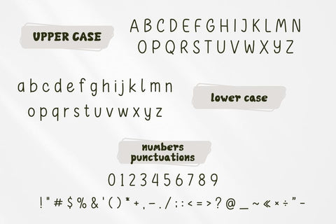 Sticky Notes - Neat Handwriting Font Font ChiraaDesign 