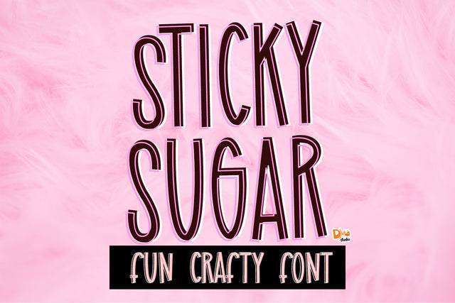 Sticky Sugar Font Dm Letter Studio 