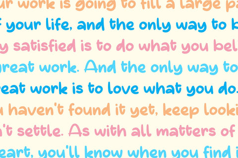 Sticky Written Font yumnatype 