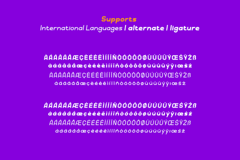 Stigo Font twinletter 