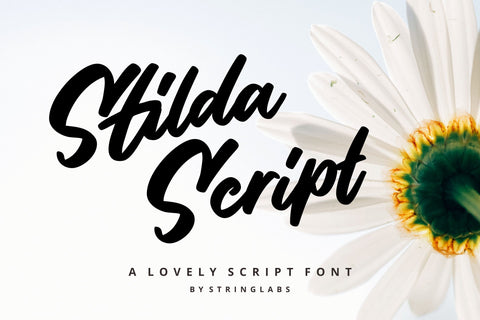 Stilda - Lovely Script Font Font StringLabs 