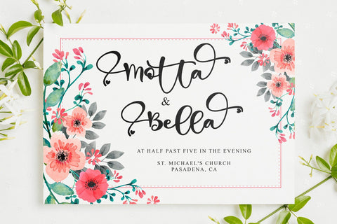 Still Valentine Font Letterara 