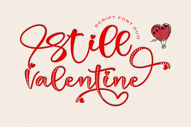 Still Valentine Font Letterara 