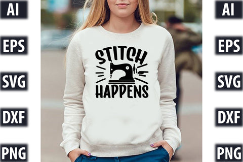 Stitch Happens SVG SVGista 