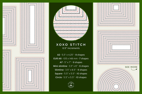 Stitched Nesting Shapes V2 Fancy Stitches | sketch foil SVG for cards and paper crafts Sketch DESIGN CleanCutCreative 