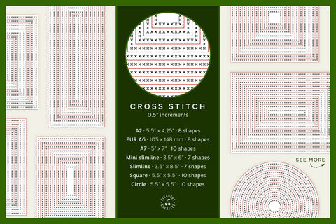 Stitched Nesting Shapes V2 Fancy Stitches | sketch foil SVG for cards and paper crafts Sketch DESIGN CleanCutCreative 