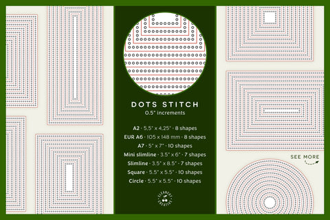 Stitched Nesting Shapes V2 Fancy Stitches | sketch foil SVG for cards and paper crafts Sketch DESIGN CleanCutCreative 