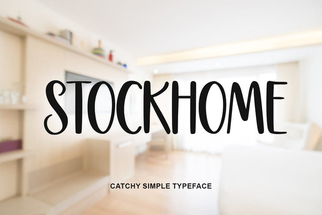 Stockhome Font Abo Daniel Studio 