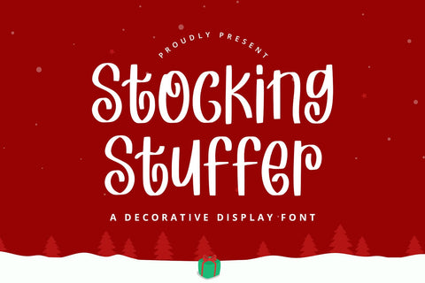 Stocking Stuffer - Display Font Font Alpaprana Studio 